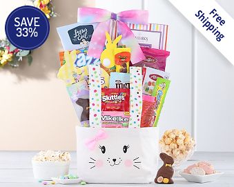 Easter Candy and Bubbles Gift Basket Free Shipping 33% Save Original Price is $59.95